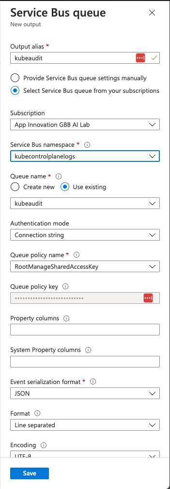 Service Bus Config